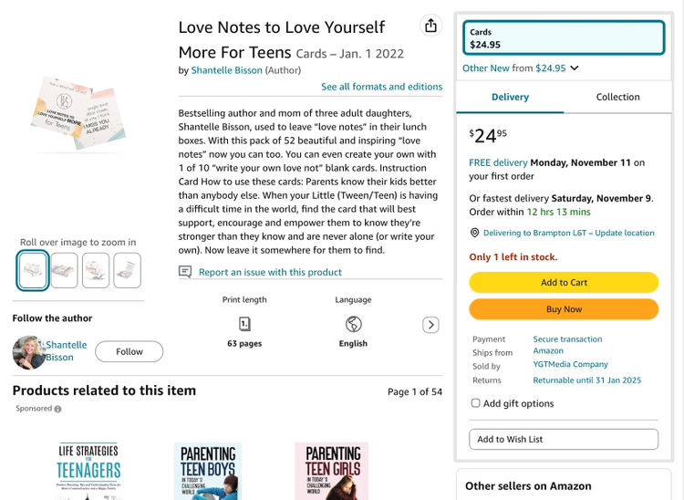 Not a Word Left Unsaid: Love Notes for Your Teen 🧡 - photo 3