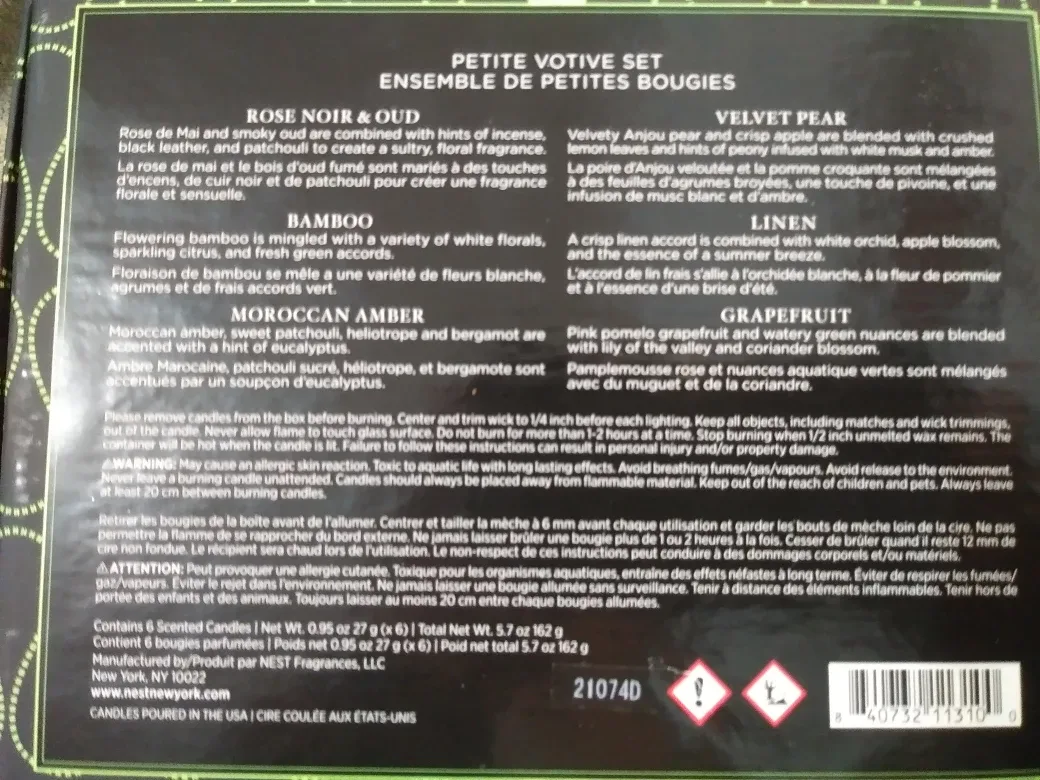 Nest New York Petite Votive Set image indicator(3)