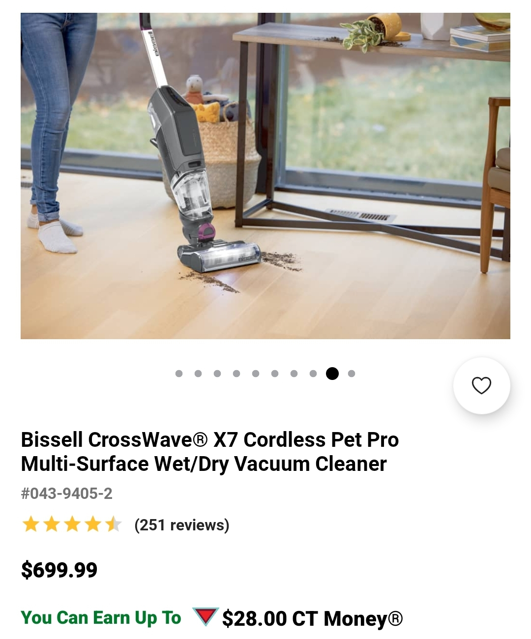 Bissell CrossWave X7 Pet Pro Cordless Wet/Dry Vacuum - photo 2