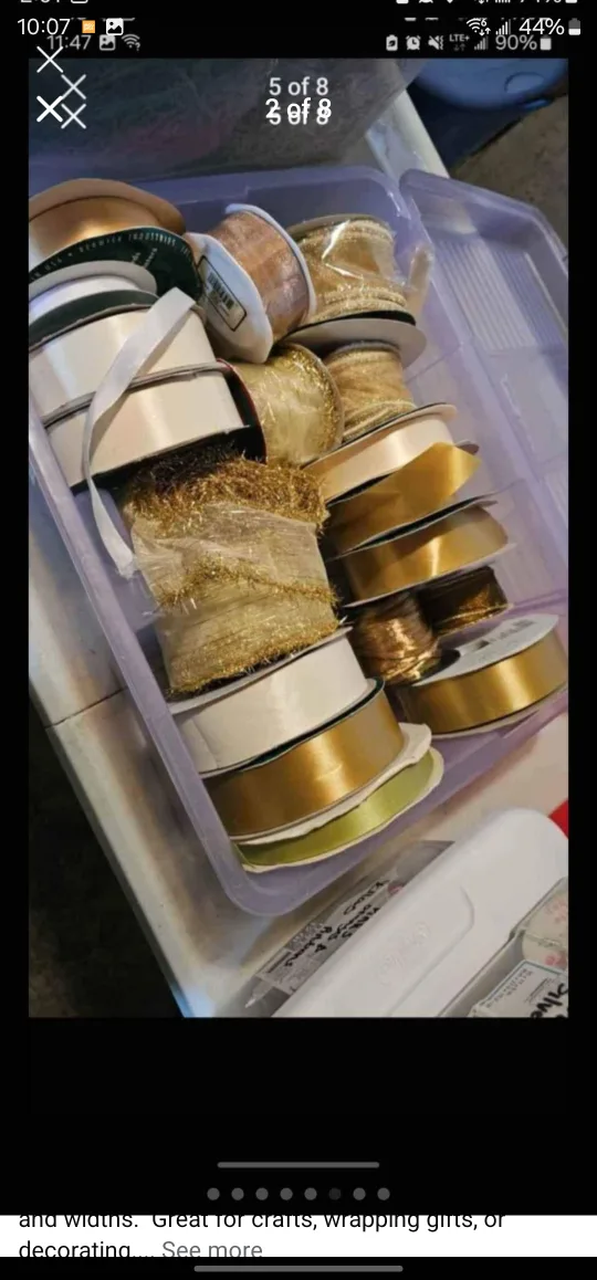 ribbon/ bow ties - wrapping gifts supplies image indicator(4)