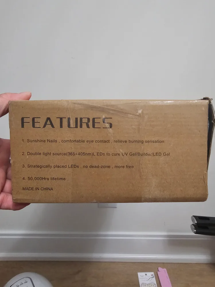 JODSONE SUNX5 Max Nail Lamp & Nail Polish Set image indicator(9)