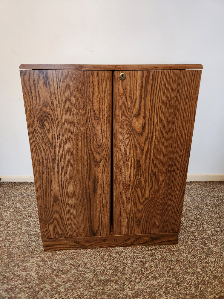 Wooden Cabinet with swinging doors