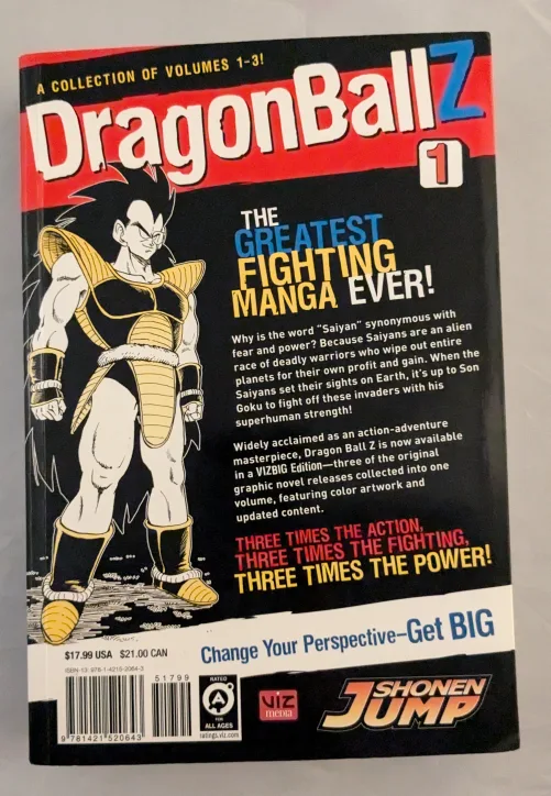 Dragon Ball Z Vol. 1 Three-in-One Edition image indicator(3)