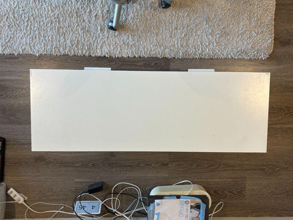 White TV Stand with 2 Drawers Ikea Brimnes - photo 3