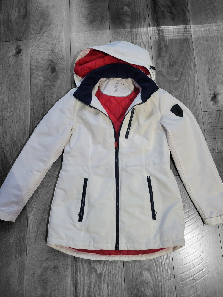 London Fog White Winter Jacket