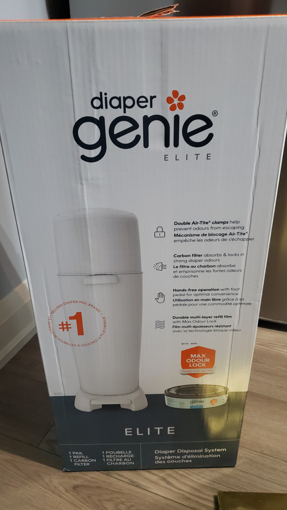NEW Diaper Genie Elite Diaper Pail
