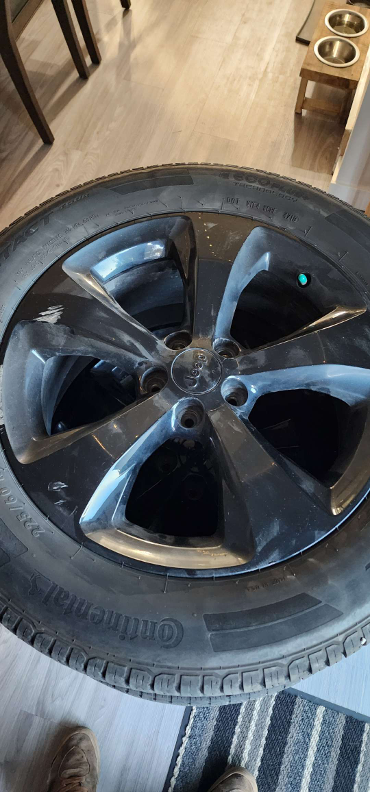 Set of 4 Jeep Cherokee Wheels and Tires - photo 2