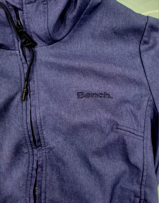 Bench. Blue Zip Up Hoodie image indicator(2)