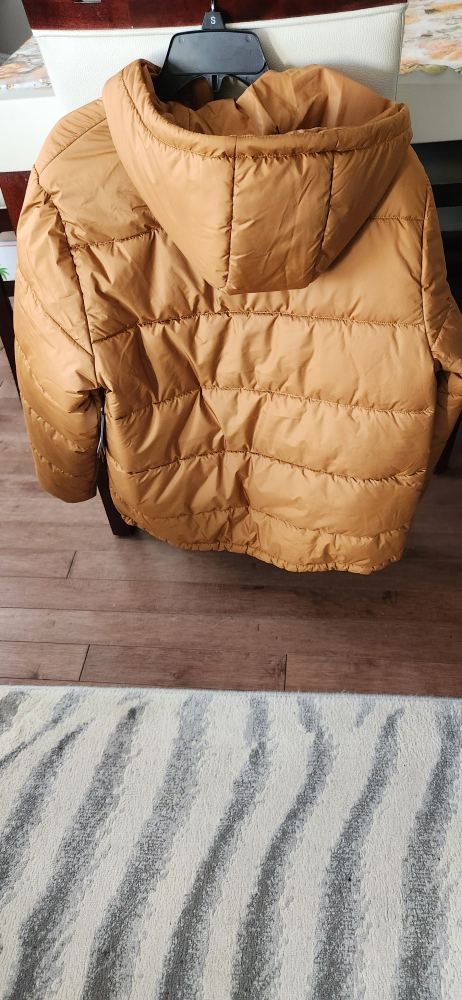 Vans Norris Puffer Jacket - Mustard - Size M - photo 3