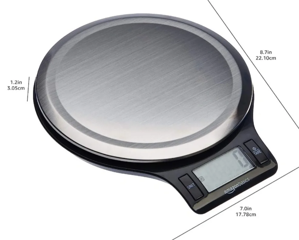 AmazonBasics Digital Kitchen Scale 🥕 image indicator(2)