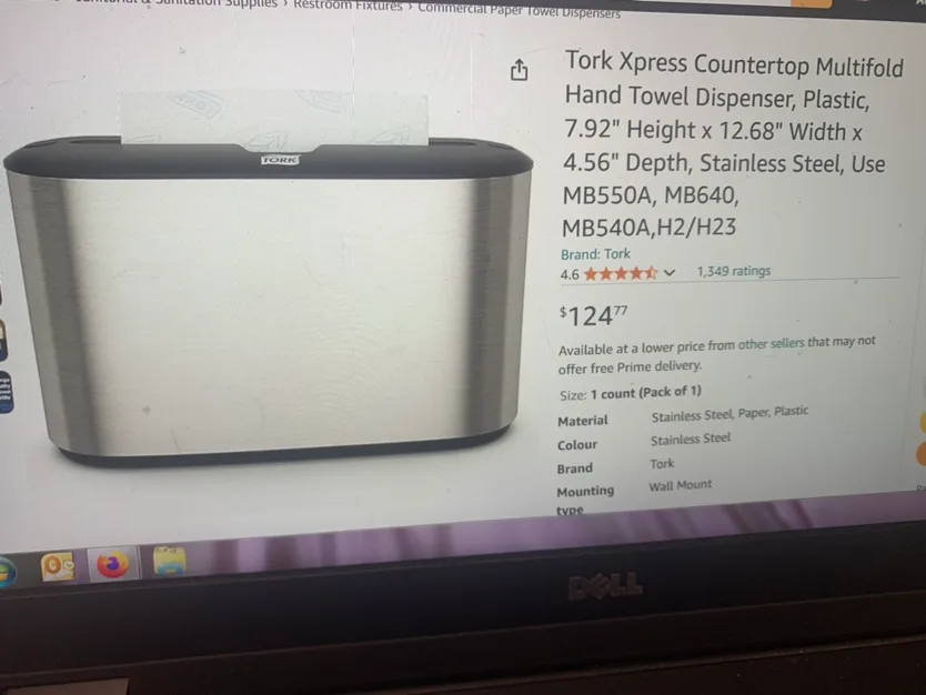 TORK Hand Towel Dispenser-Brownsline area image indicator(4)