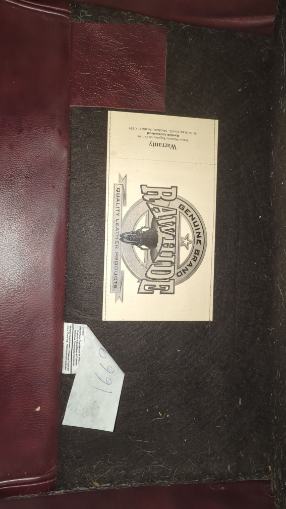 Rawhide couch and club chair - photo 5