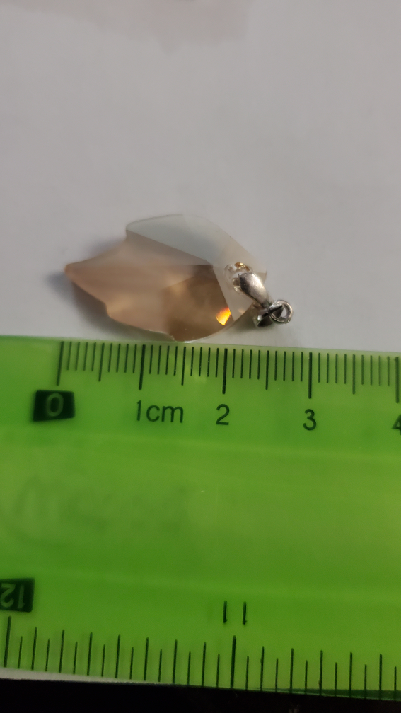Swarovski Crystal Leaf Pendant - photo 5