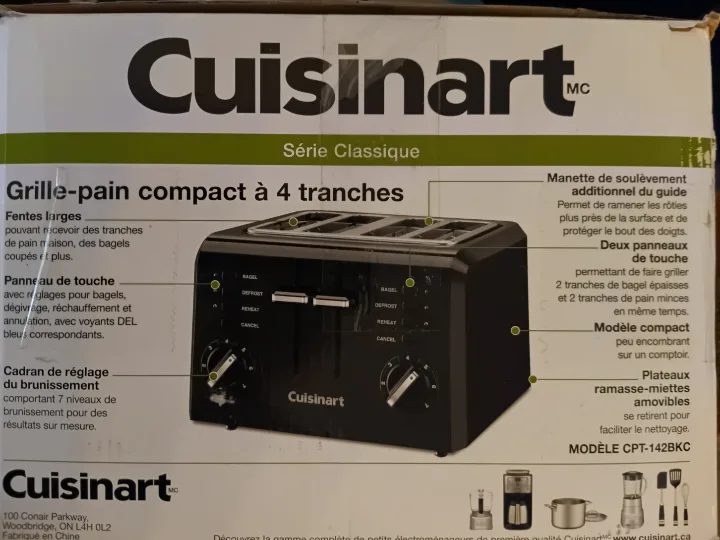 Cuisinart 4-Slice Compact Toaster thumbnail