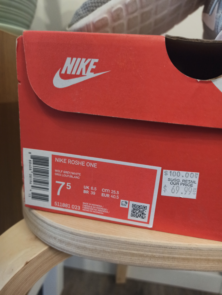 Nike Rosche One kids shoes 7.5 - photo 3