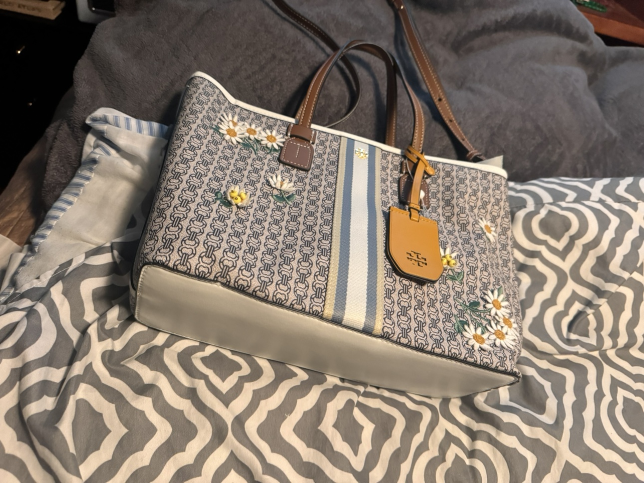 Tory Burch Floral Tote Bag - photo 2