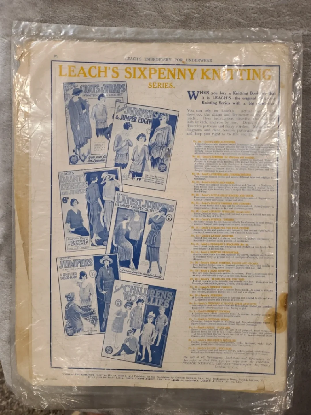 Vintage Leach's Underwear Embroidery Book image indicator(2)