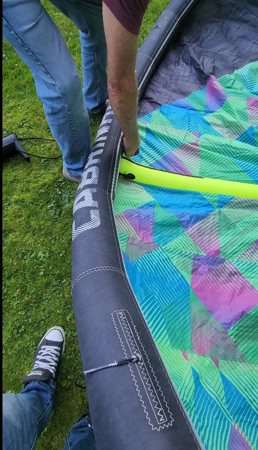 2014 Cabrinha Drifter Kite 8m (+control bar +pump) - photo 4