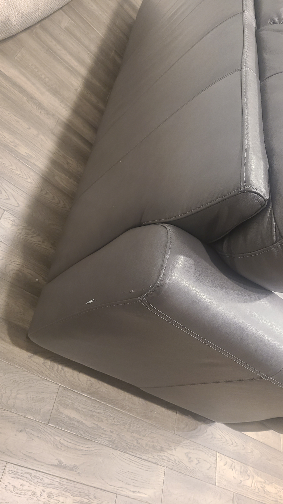 Leather Sectional Sofa - photo 2