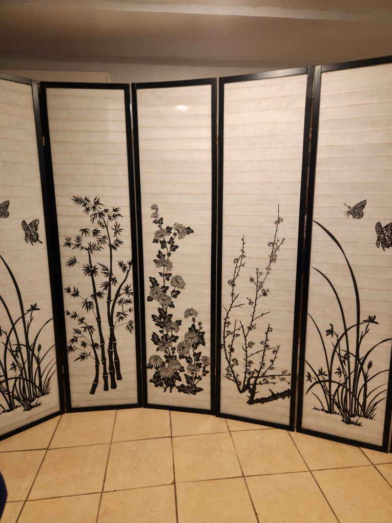 8 Panel Room Divider