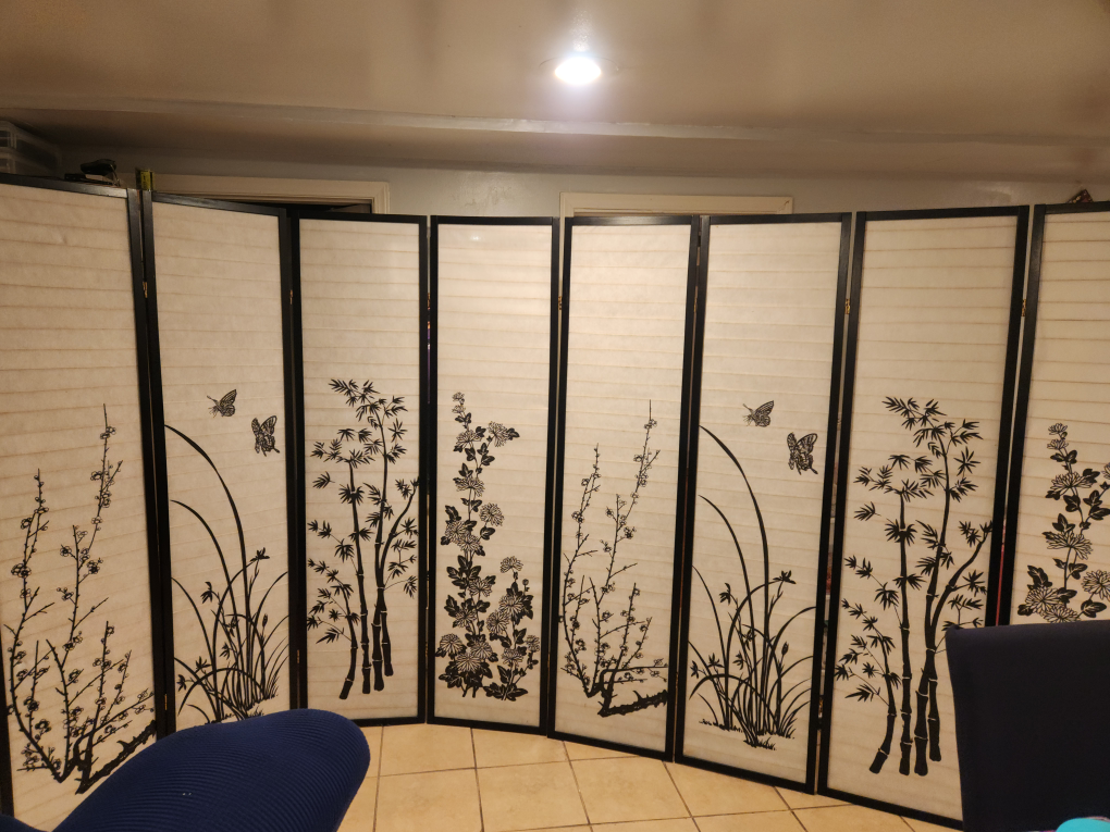 8 Panel Room Divider - photo 2