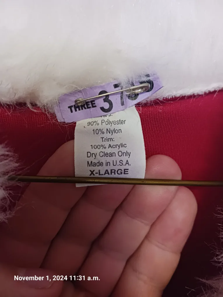 Santa Claus Costume - X-Large image indicator(2)