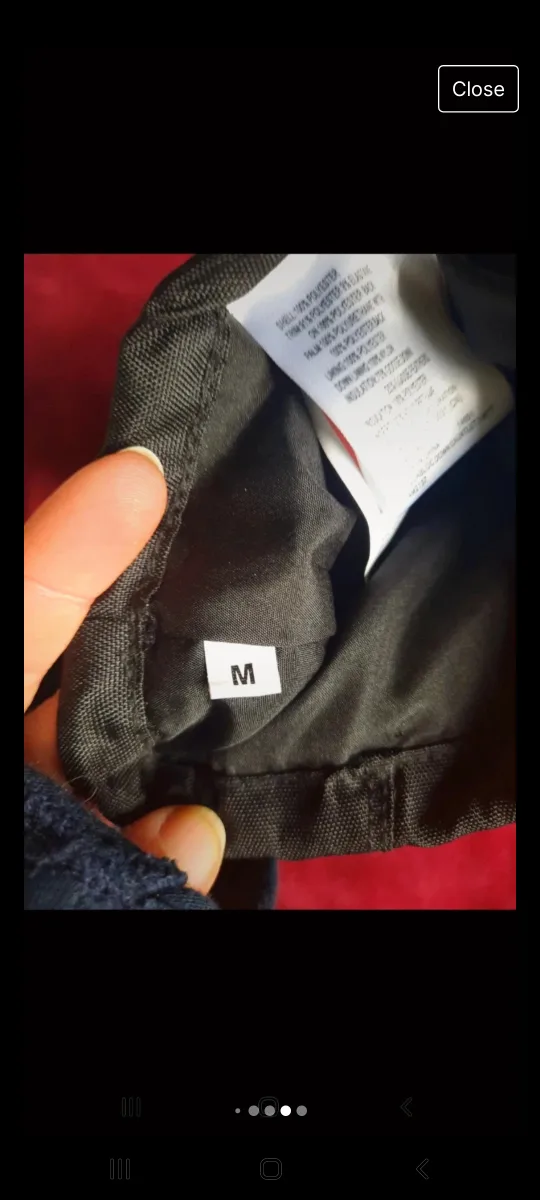 Gordini Black Ski Mittens Size M image indicator(5)