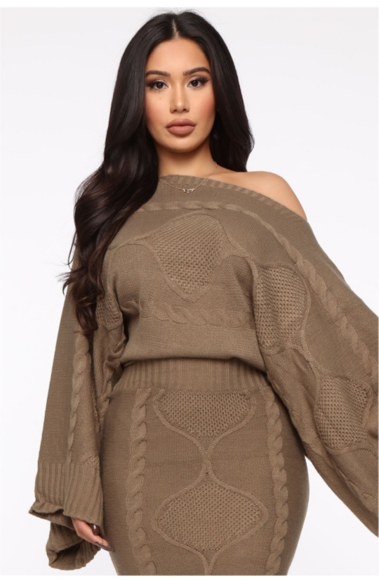 Knit Sweater and Skirt Set - photo 2