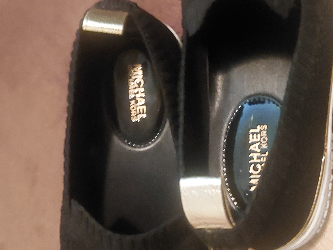 Michael Kors Skylar Slip On Sneakers gold accents - photo 5