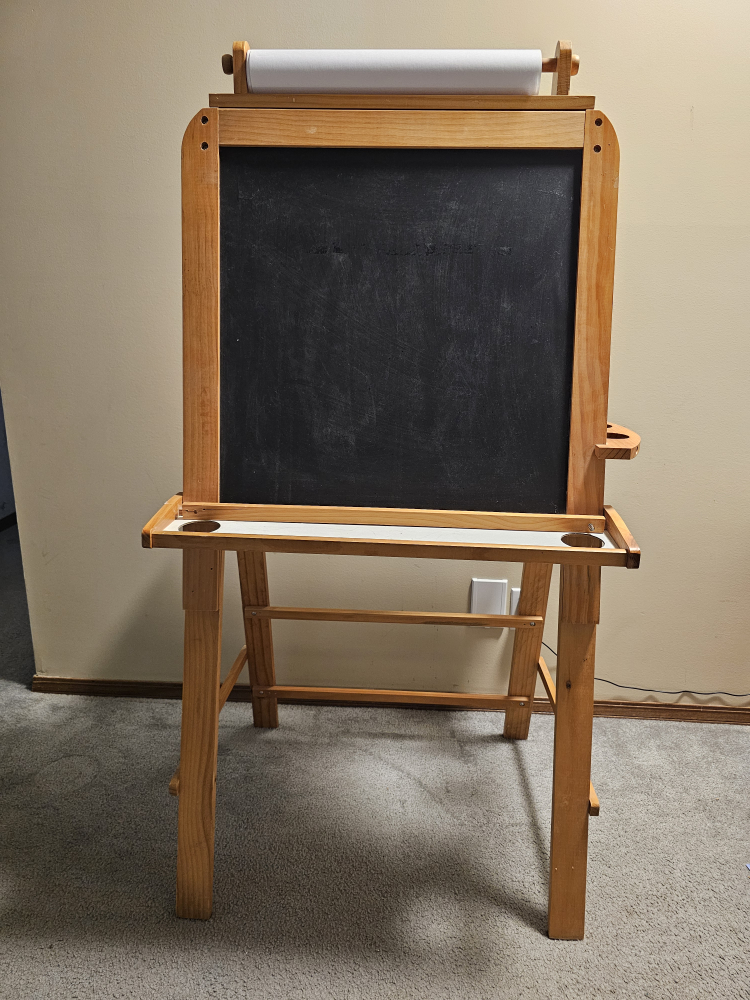 Kids Wooden Double-Sided Easel - photo 2