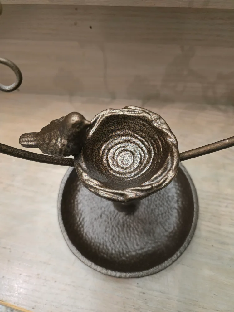 Large Metal Jewelry Tree Display Stand with Dish image indicator(8)