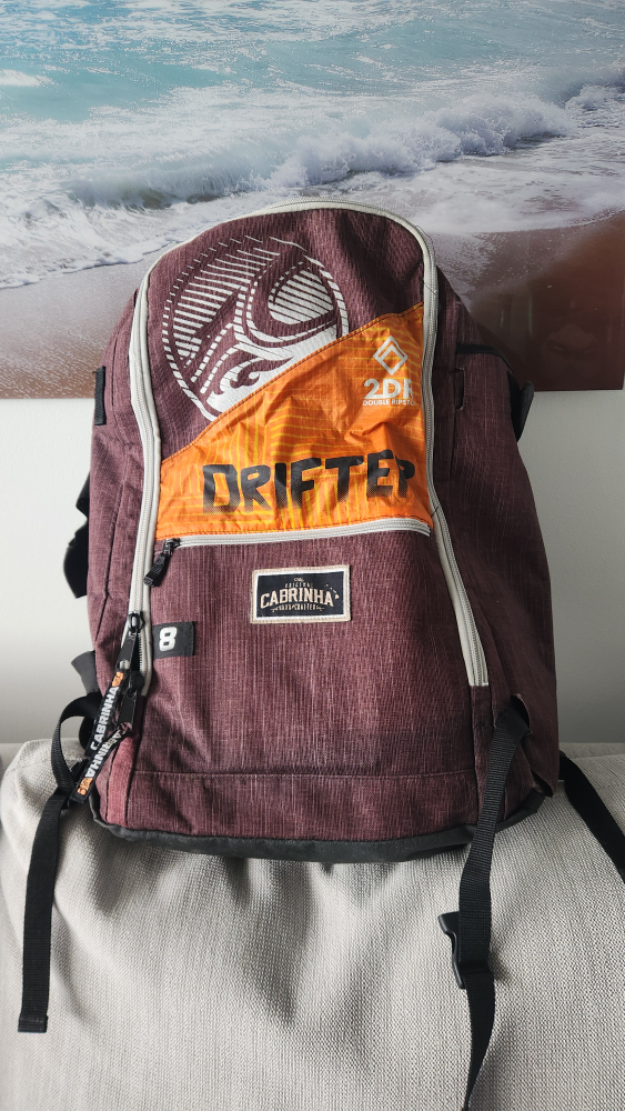 2014 Cabrinha Drifter Kite 8m (+control bar +pump) - photo 3