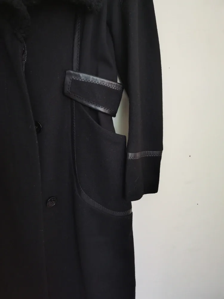 Jessia Simpson - Chic Wool Coat Size S image indicator(4)
