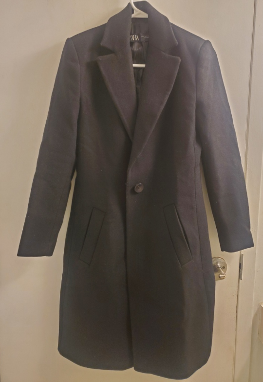 Zara Black Long Coat