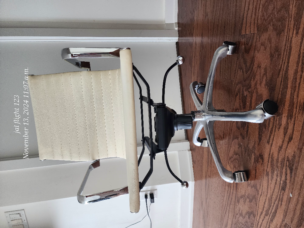 White Executive Office Chair adjustable