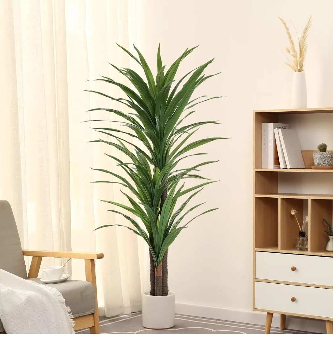 5ft Artificial Dracaena Plant image indicator(5)