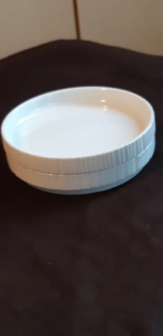 2 Small White Rosenthal Plates image indicator(2)