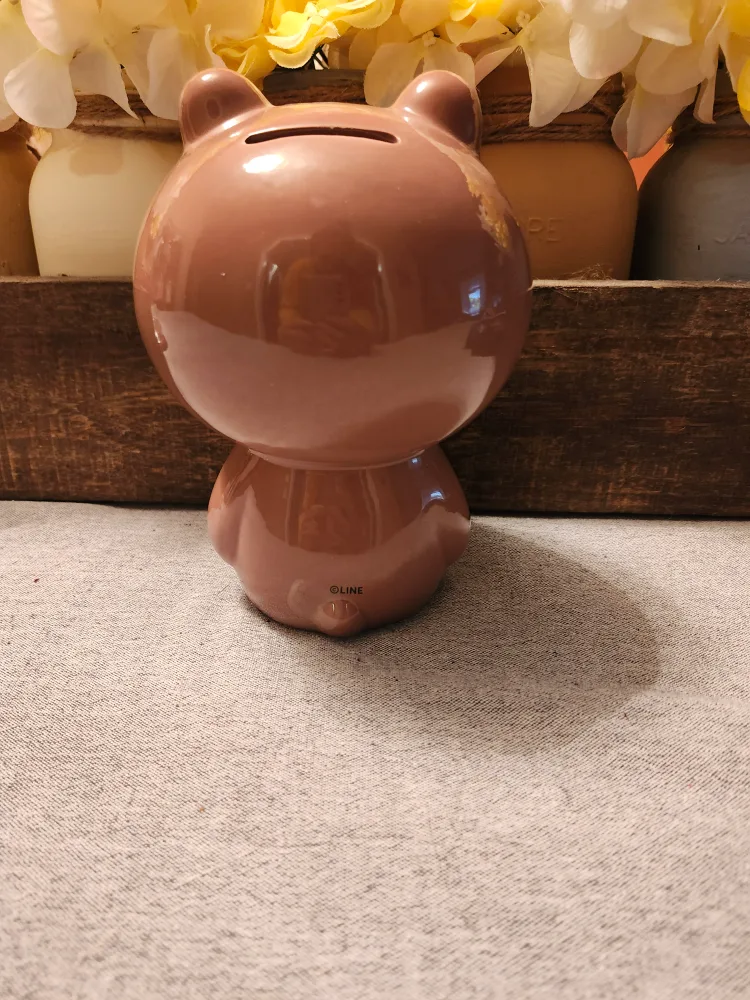 LINE Friends Brown Bear Piggy Bank image indicator(2)