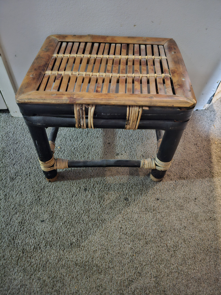 Bamboo Stool or plant stand 🥕