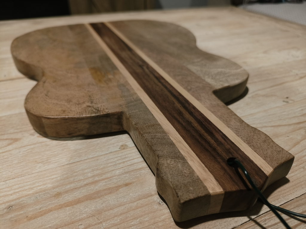 Guitar Shaped Cutting Charcuterie Board - photo 4