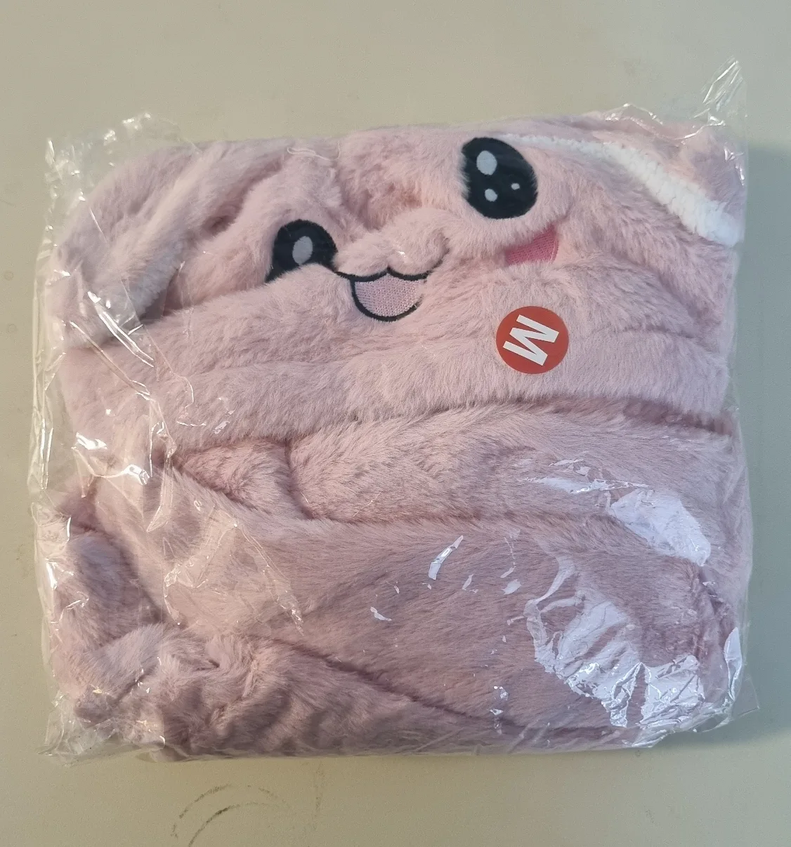 Pink Bunny Hat Scarf (Brand New) image indicator(3)