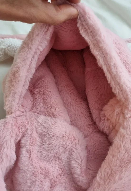 Pink Bunny Hat Scarf (Brand New) image indicator(4)