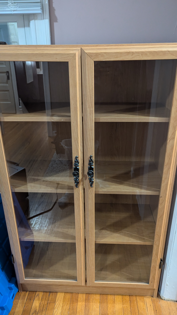 2 x Glass Door Bookcases - photo 2