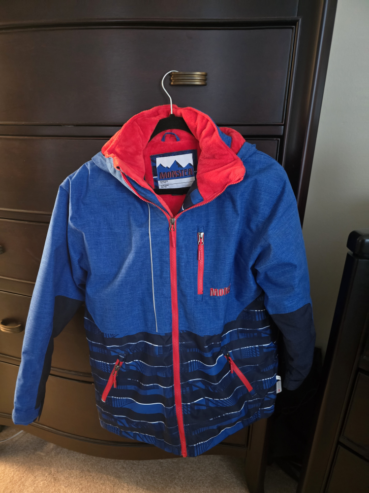 Monster Youth Ski Jacket Size 14