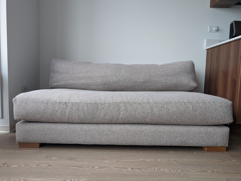 CB2 Gray Sofa