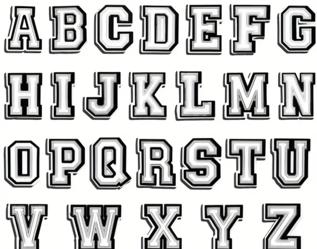 Crocs Shoe Charms (Jibbitz) - Alphabets thumbnail