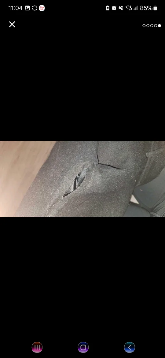 Black Wool Coat with Hood image indicator(3)