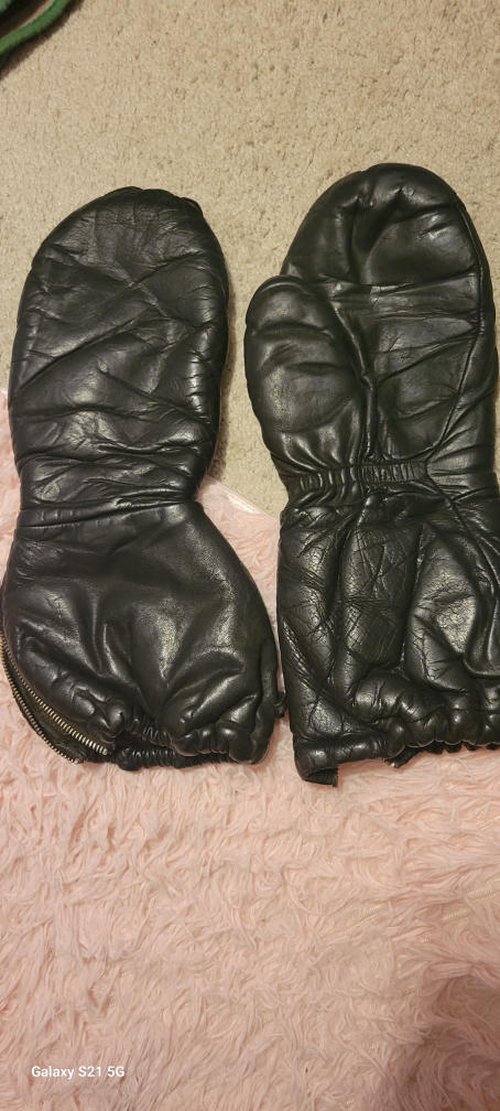 Leather Mittens