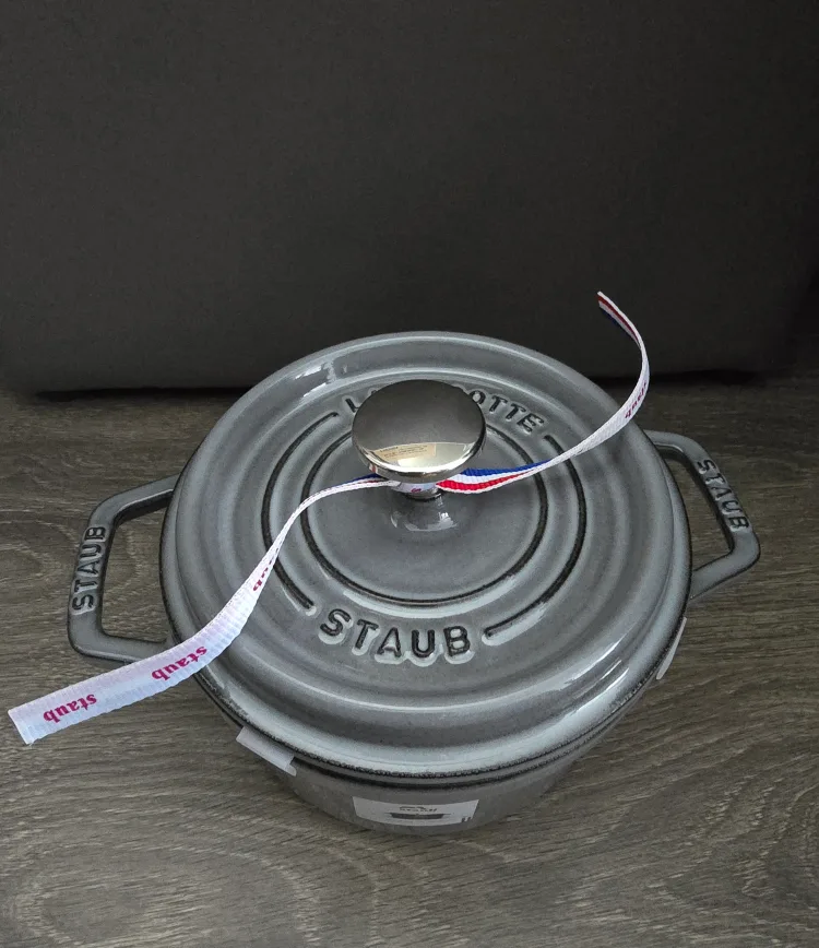 New staub graphite gray Cocotte 16 cm thumbnail