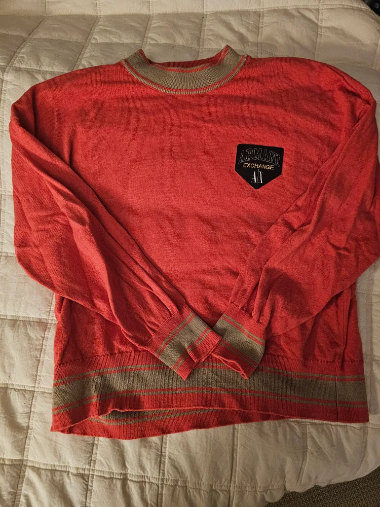 Armani Exchange Pink Sweater #ThriftyPicks thumbnail